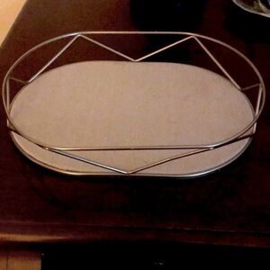 Silver Jewelry/ Perfume Tray